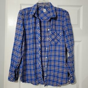 Gap |Plaid Shirt|Women|Size Medium
